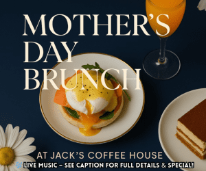 Mother's Day brunch at Jacks Coffee House